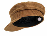 Baker Boy Hat - Camel Corduroy