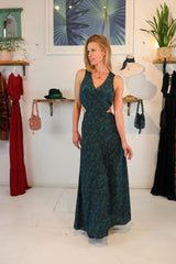 Backless Bea Dress Forrest Butterfly