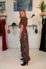 Luna Wrap Dress Rock & Roll