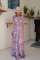 Rock & Roll Pink Silk Bea Dress