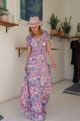 Rock & Roll Pink Silk Bea Dress