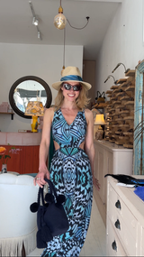 Backless Bea Dress Tree Nymph Butterfly