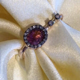 IA Jewels 9 Carat Gold Ring with Tourmaline and Diamonds