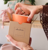 Abalon Porcelain Candle - Rosemary, Cedarwood & Lavender