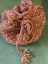 Pink Handmade Galerazamba Beaded Bag