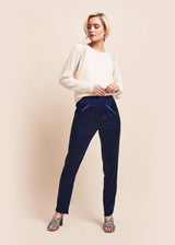 Estella Ink Silk Trousers