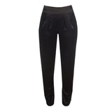 Estella Ebony Silk Trousers