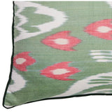 Green & Pink - Rectangular Cushion