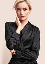 Roxy Ebony Silk Jacket