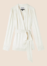 Roxy Ivory Silk Jacket