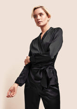 Roxy Ebony Silk Jacket