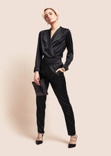 Roxy Ebony Silk Jacket