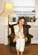 Ivory Silk Pyjamas