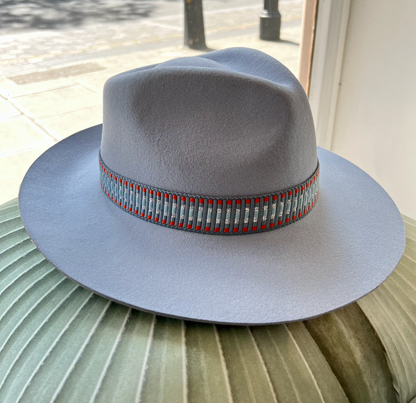 The Golborne Trilby - Baby Blue with Gaudi Band