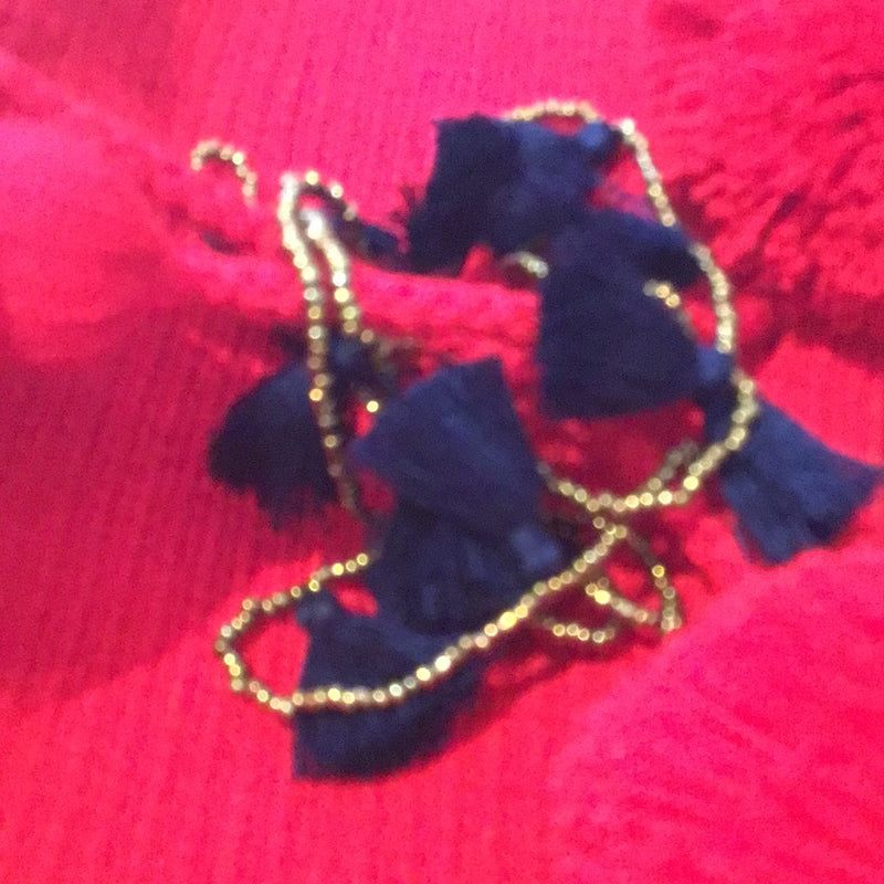 Tassel necklace