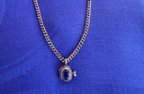 IA Jewels 9 Carat Gold Sapphire Lockett