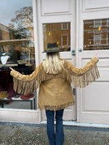 Suede tassel jacket