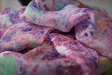 Rock & Roll Pink Silk Scarf