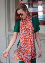 Golden Pheasant Silk Scarf