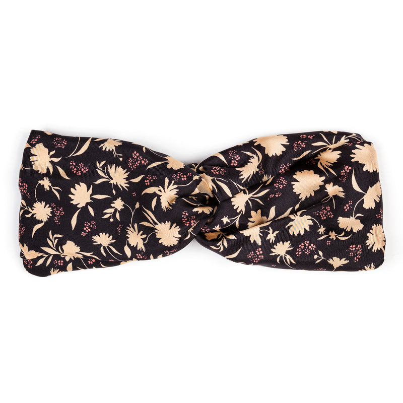 Floral Silk Headband