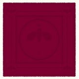 Claret Red-Jacquard Shawl