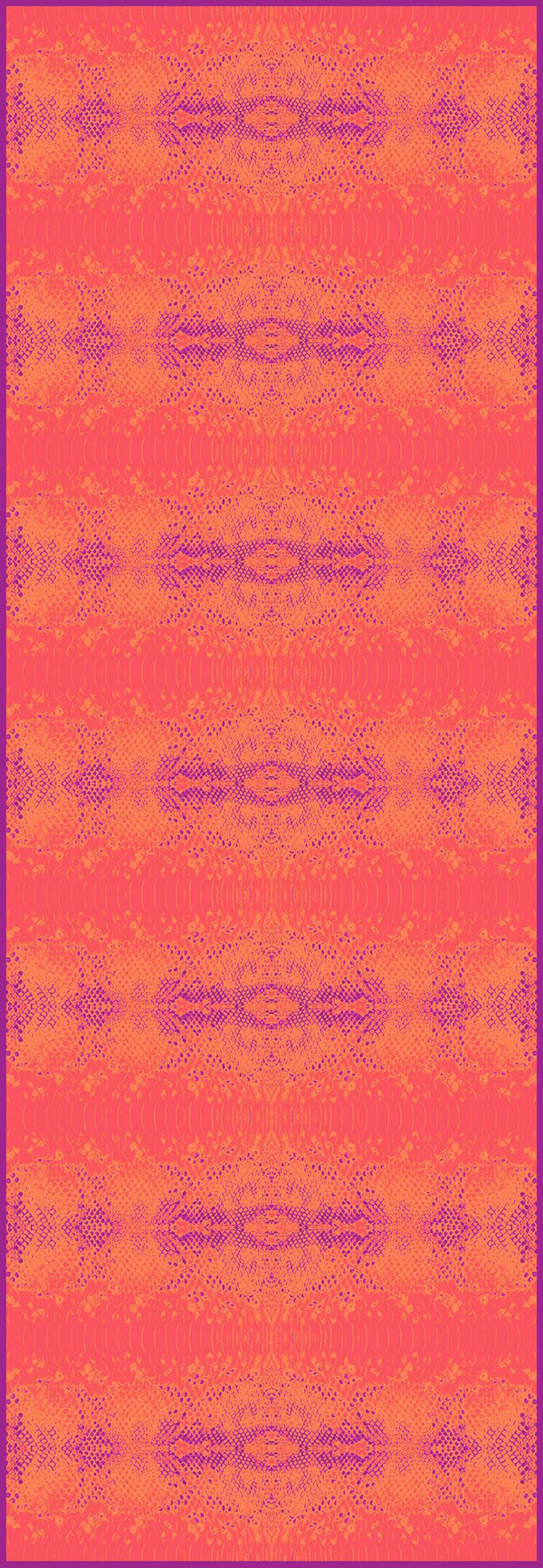 Coral Goddess Silk Scarf