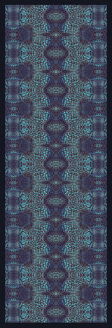 Cyan Goddess Silk Scarf