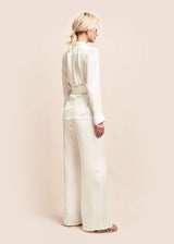 Roxy Ivory Silk Jacket