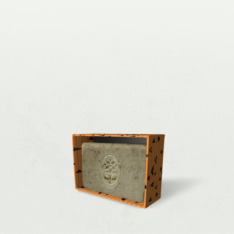 R/8 Handcrafted Soap with Coffee Bean Powder & Cardamom Essential Oil - Body Scrub