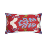 Red & Blue - Rectangular Cushion