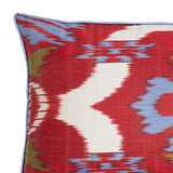 Red & Blue - Rectangular Cushion