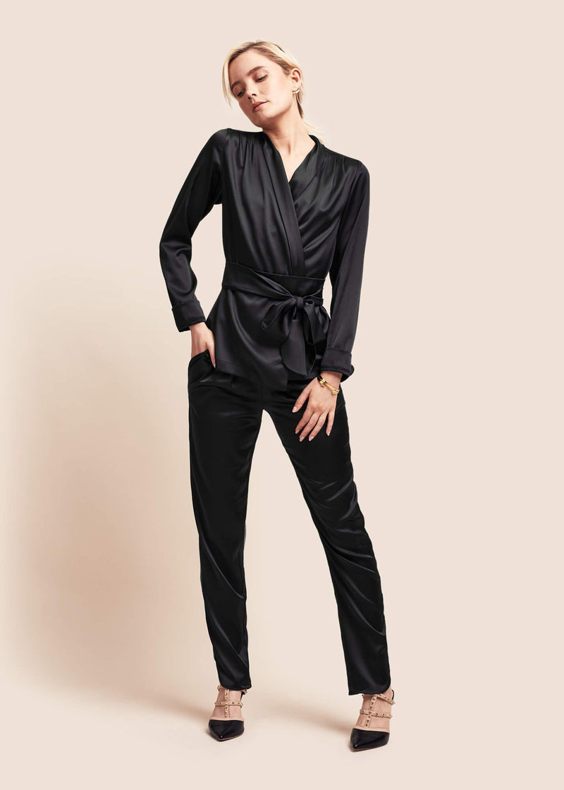 Roxy Ebony Silk Jacket