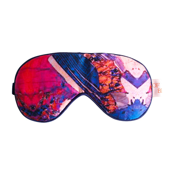 Twinning Crystal Silk Eye Mask