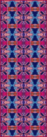 Twinning Crystal Silk Scarf