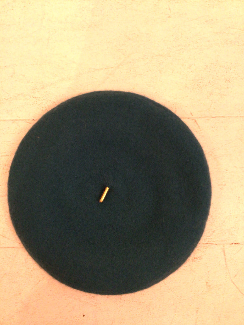 Electric blue beret Domville