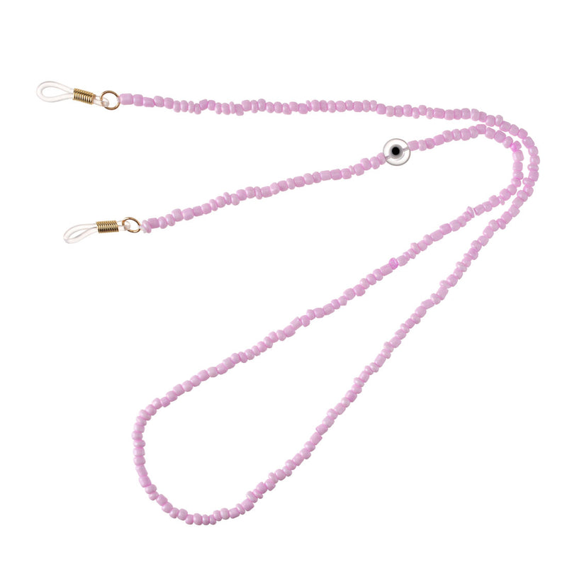 Lilac Mini Beads Sunglasses Chain